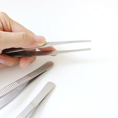 Stuffing tool thicken stainless steel straight tweezers
