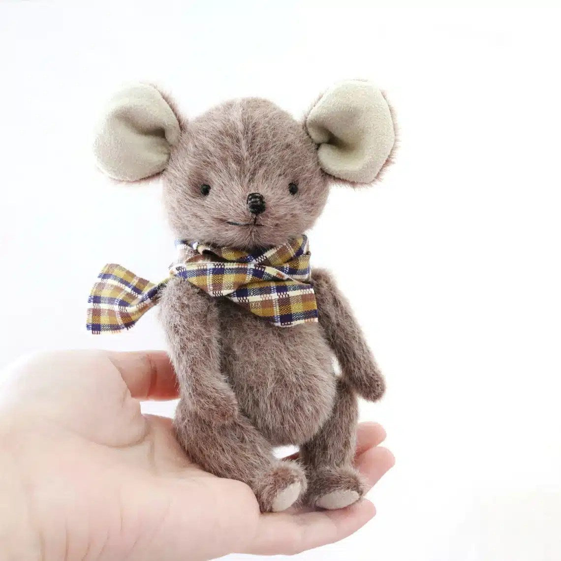 Teddy Mouse Sewing Pattern + Instruction