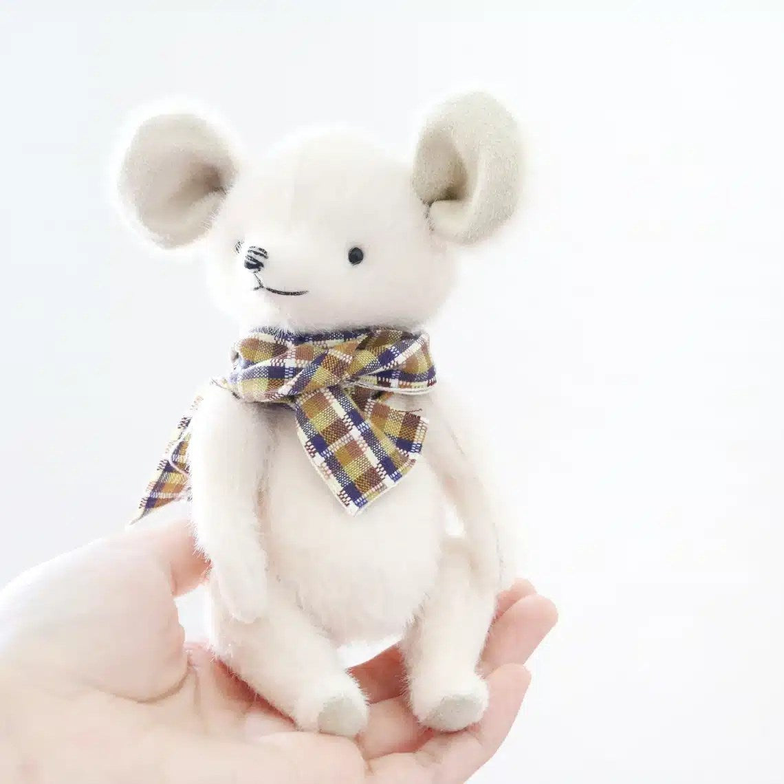 Teddy Mouse Sewing Pattern + Instruction