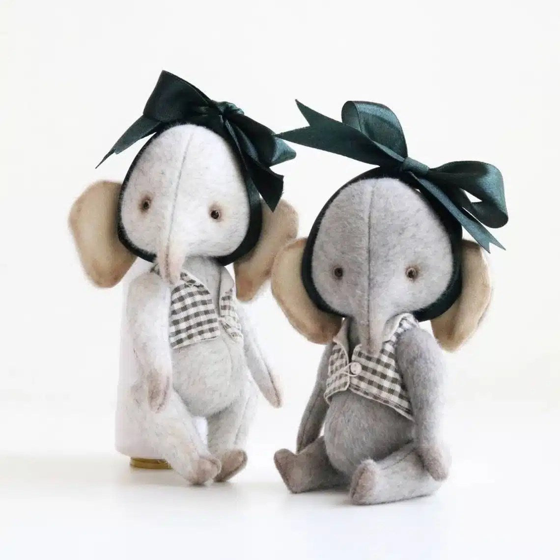 Teddy elephant sewing pattern