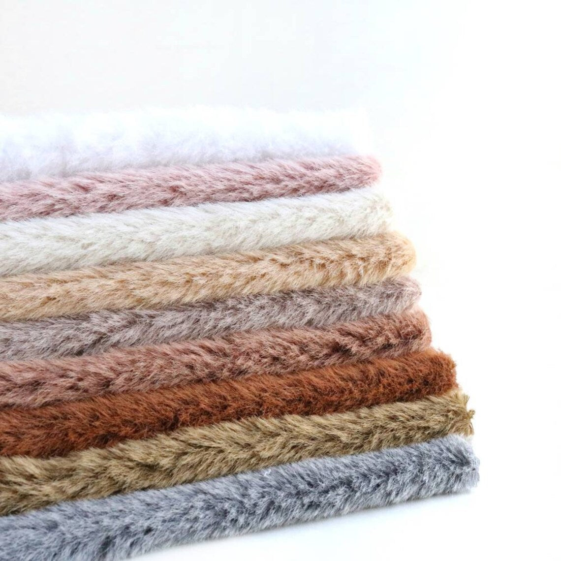2 tone pile teddy bear faux fur C13