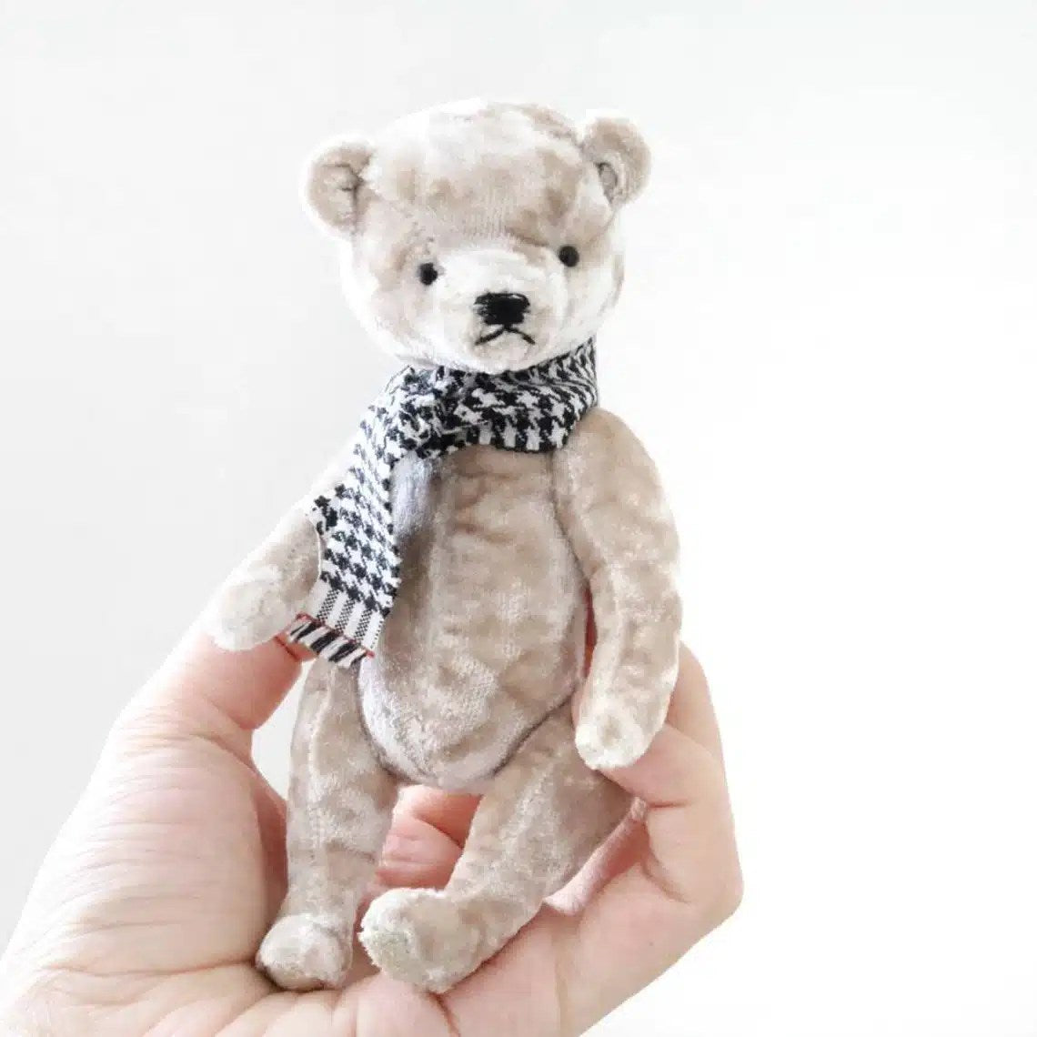 Vintage bear sewing pattern
