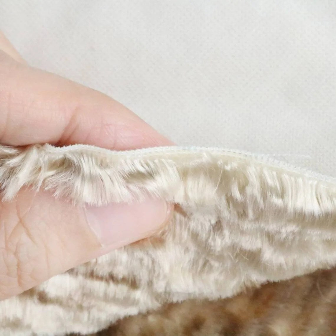 Curly viscose fabric for teddy bear A38