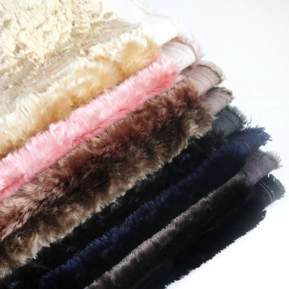 Curly viscose fabric for teddy bear A38