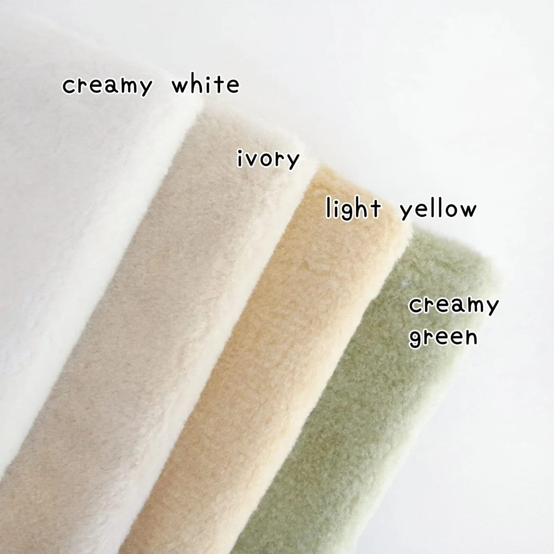 10mm Faux sherpa lambwool fur fabric C01