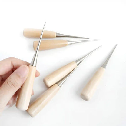 stitching sewing awl wooden