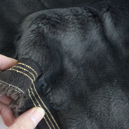 alpaca mixed synthetic fur fabric C05
