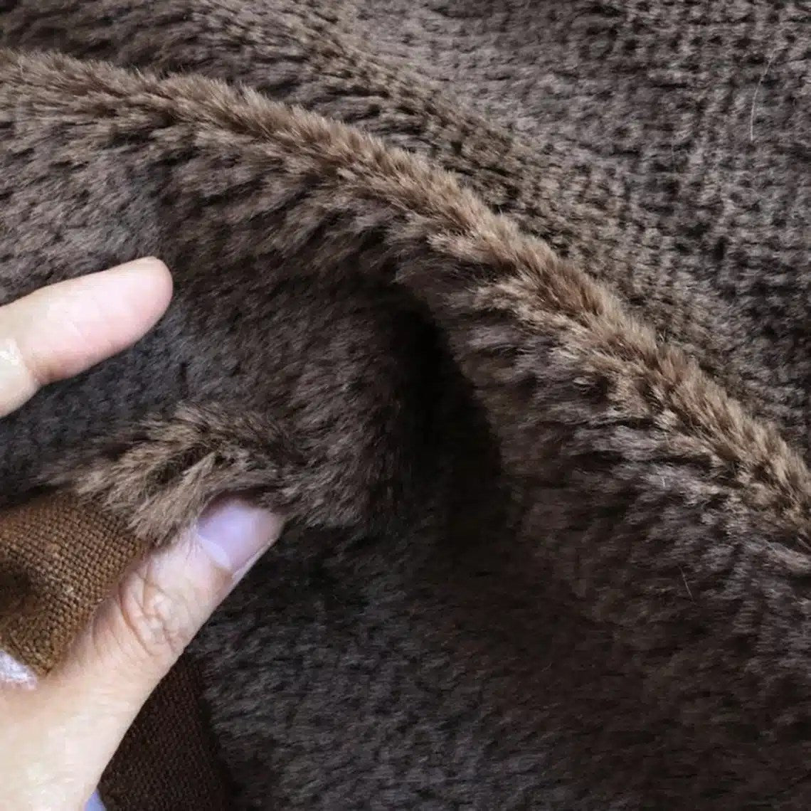 10mm Straight Pile Mohair Fabric A52
