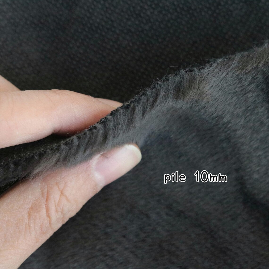 alpaca mixed synthetic fur fabric C05
