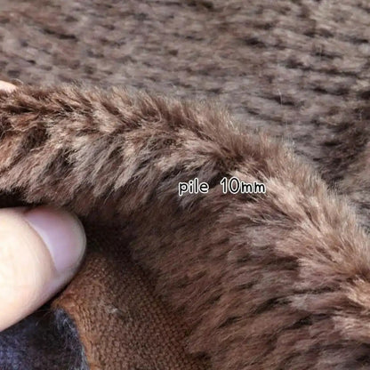 10mm Straight Pile Mohair Fabric A52