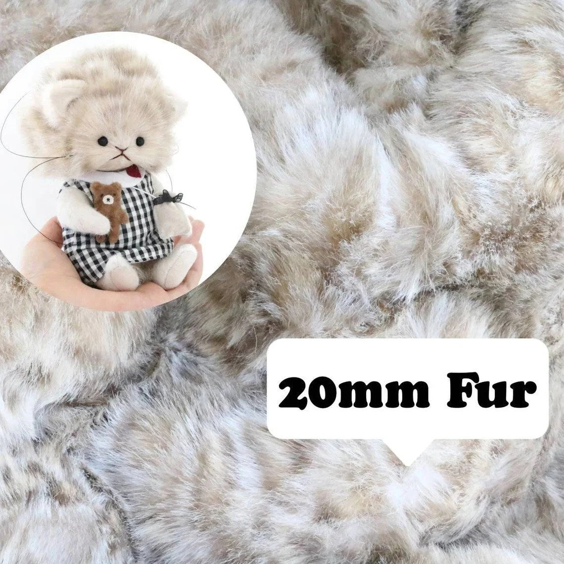 teddy bear fur fabric