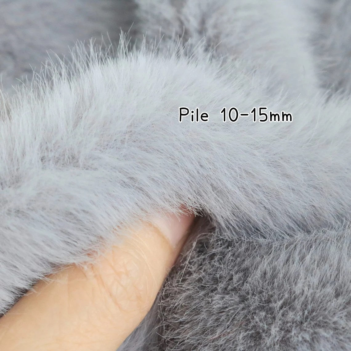 13-15mm Soft plush fur faux fur fabric B12