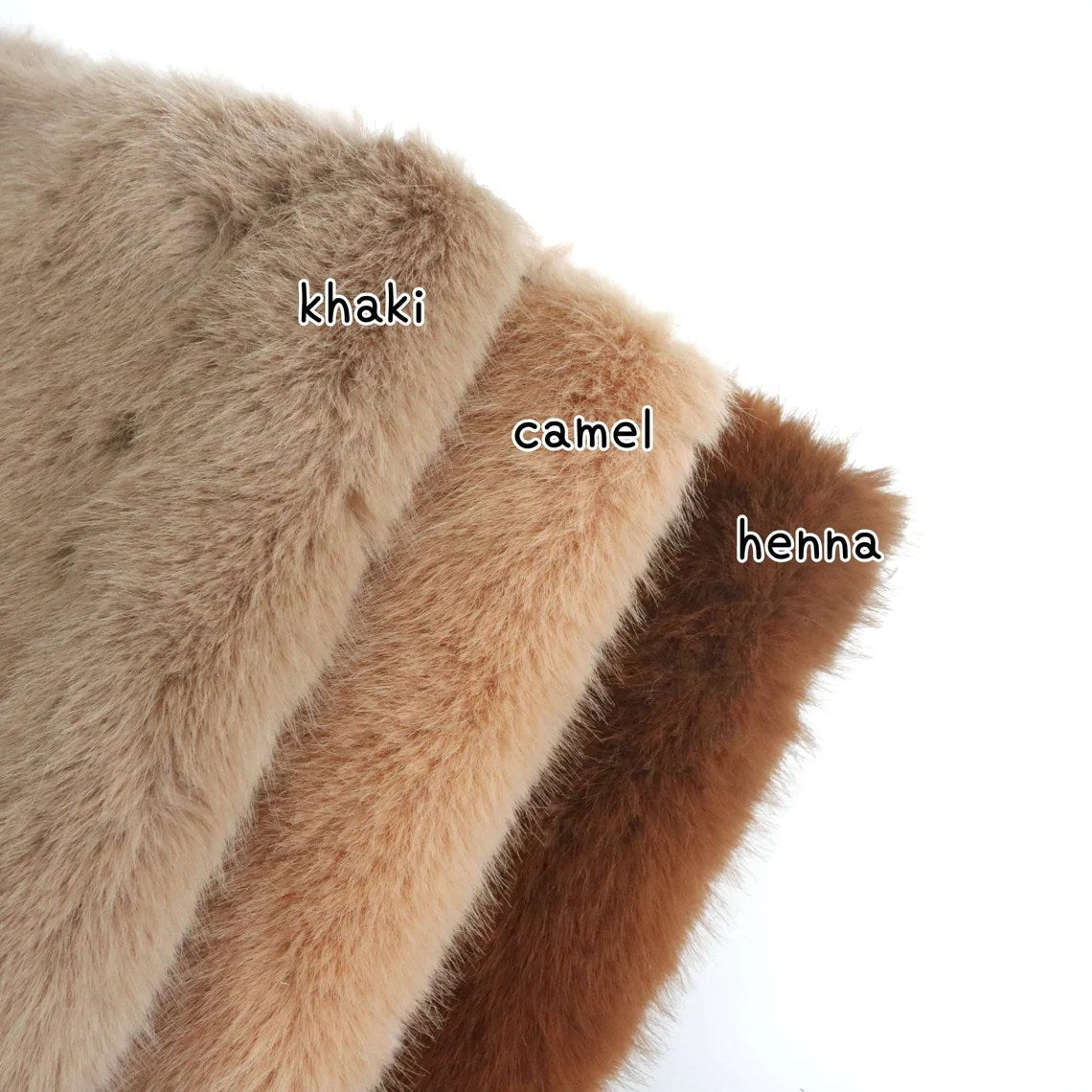 13-15mm Soft plush fur faux fur fabric B12