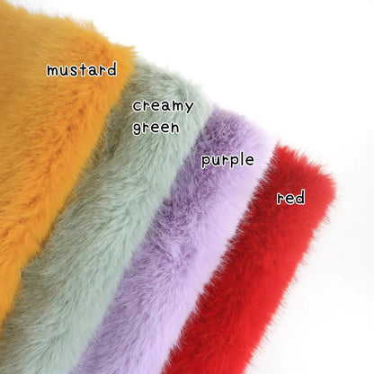 13-15mm Soft plush fur faux fur fabric B12