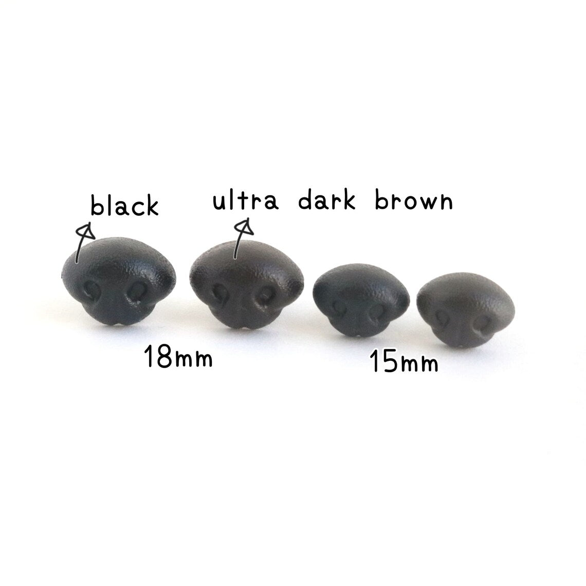 5pcs-Realistic dog nose/ bear nose
