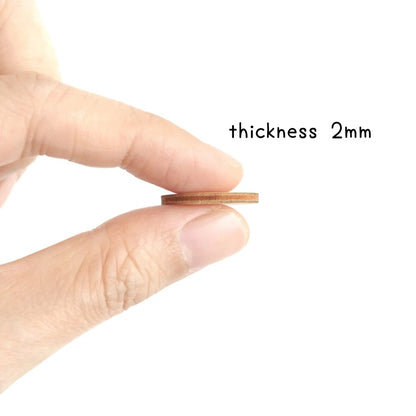 50pcs-wooden discs