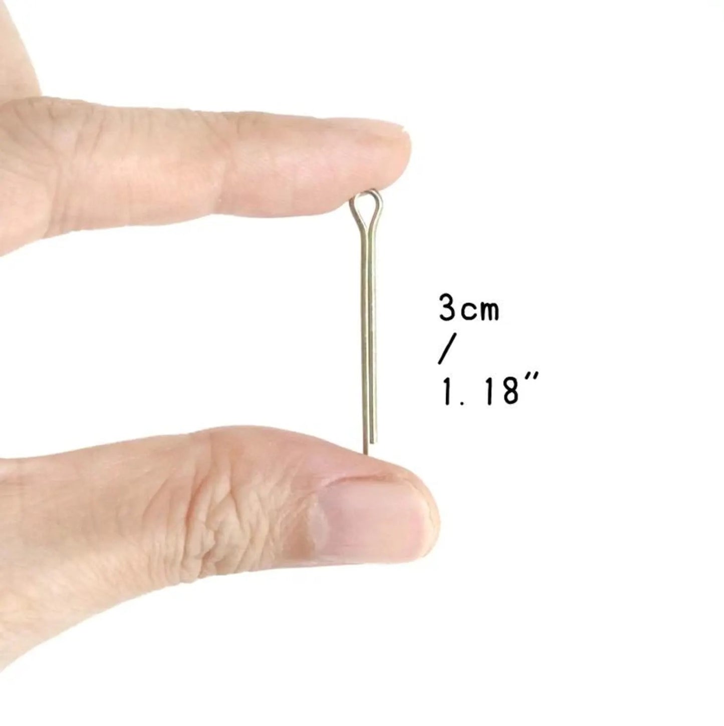 Cotter pin for teddy bear joints T pin/O pin