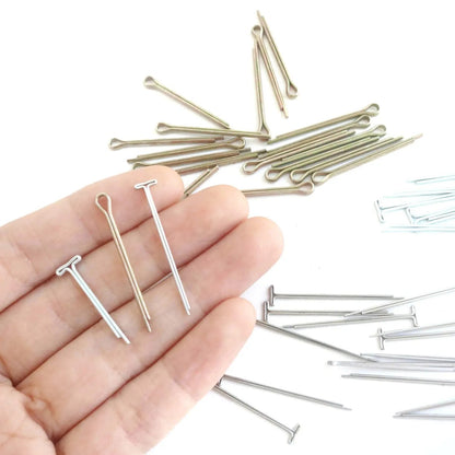 Cotter pin for teddy bear joints T pin/O pin
