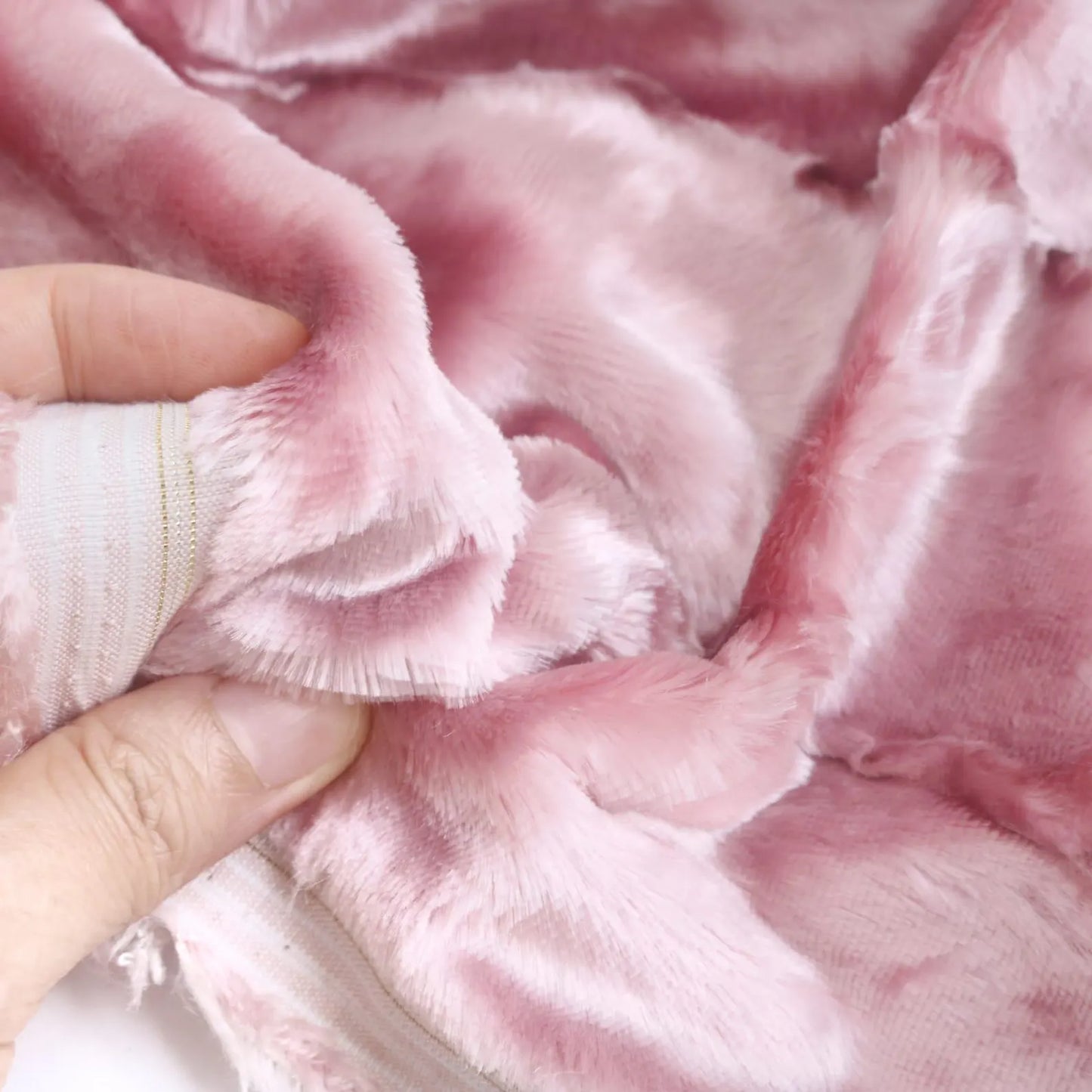 Silky Viscose Fur Fabric A07