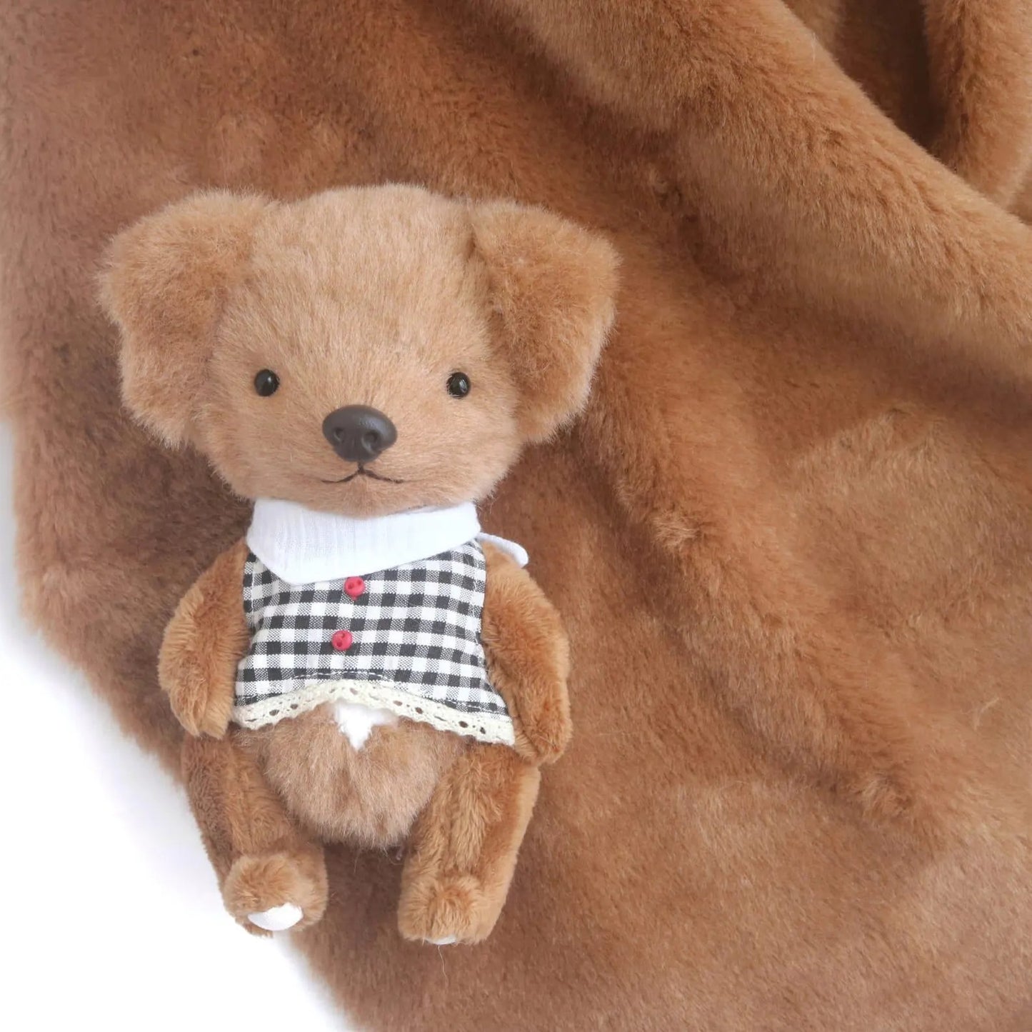 Dense Brown Faux Fur C10