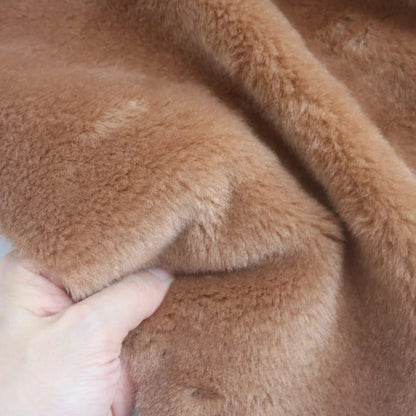 Dense Brown Faux Fur C10