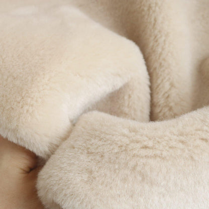 Dense Beige Faux Fur C10