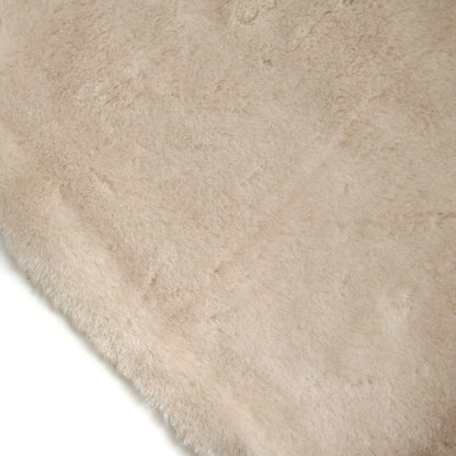 Dense Beige Faux Fur C10
