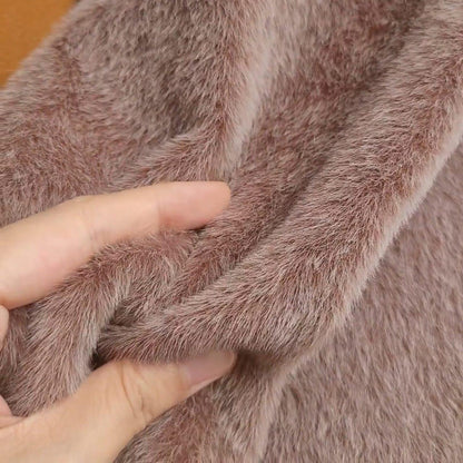 Dense Beige Faux Fur C10