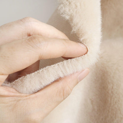 Dense Beige Faux Fur C10