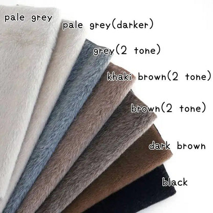 Long Pile Teddy Bear Fabric A01