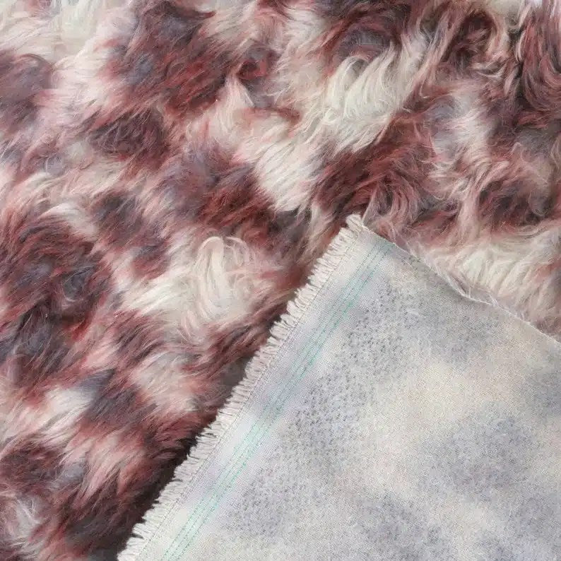 20mm vintage teddy bear mohair fabric A50