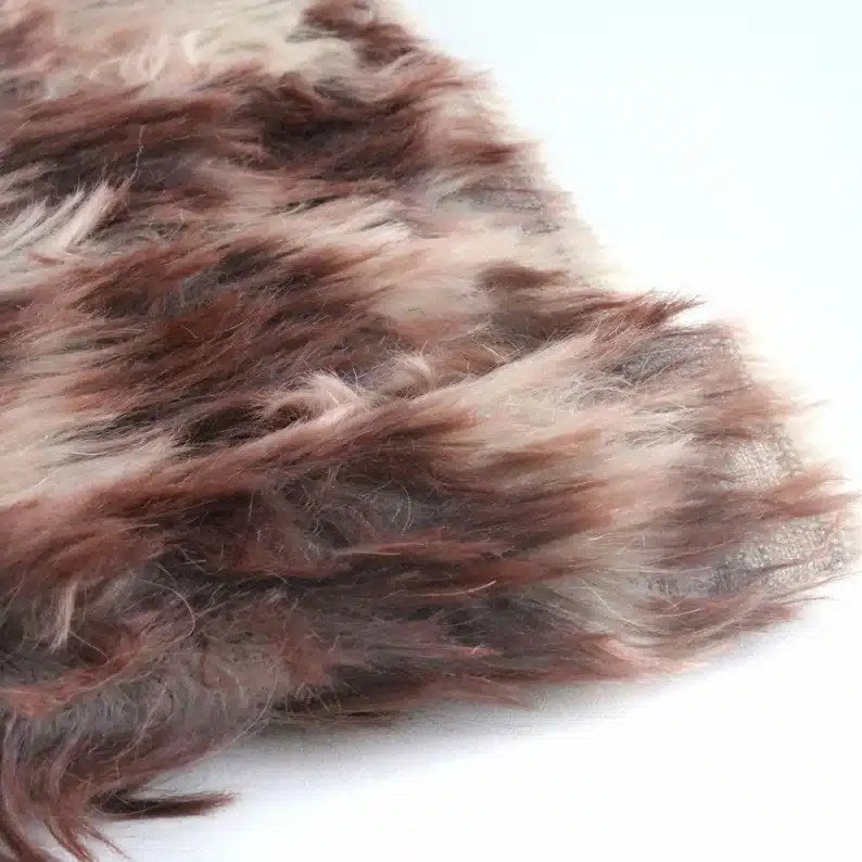 20mm vintage teddy bear mohair fabric A50
