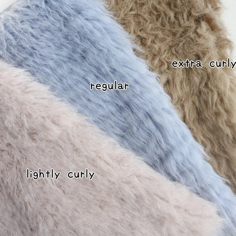 35mm Curly Faux Fur C05