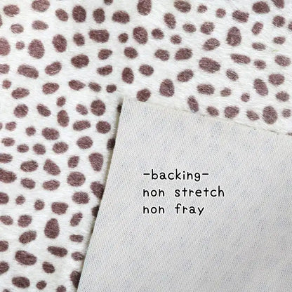 Animal Print Mini Bear Fabric A63