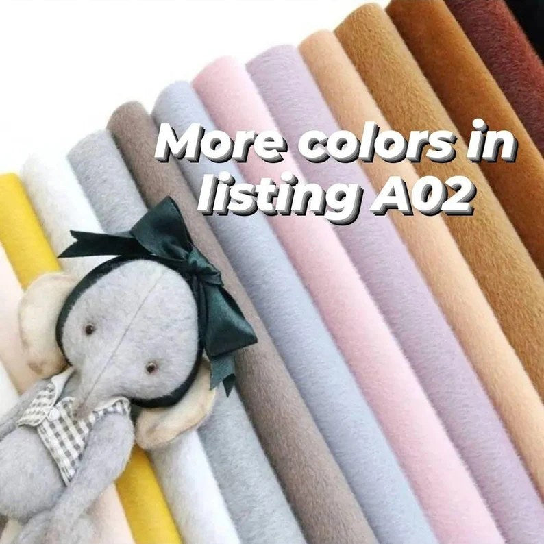 2-tone pile soft plush fabric A06