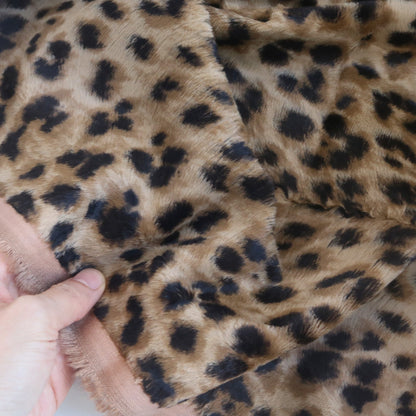 6mm Italian Viscose Leopard Print A57