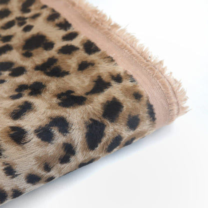 6mm Italian Viscose Leopard Print A57