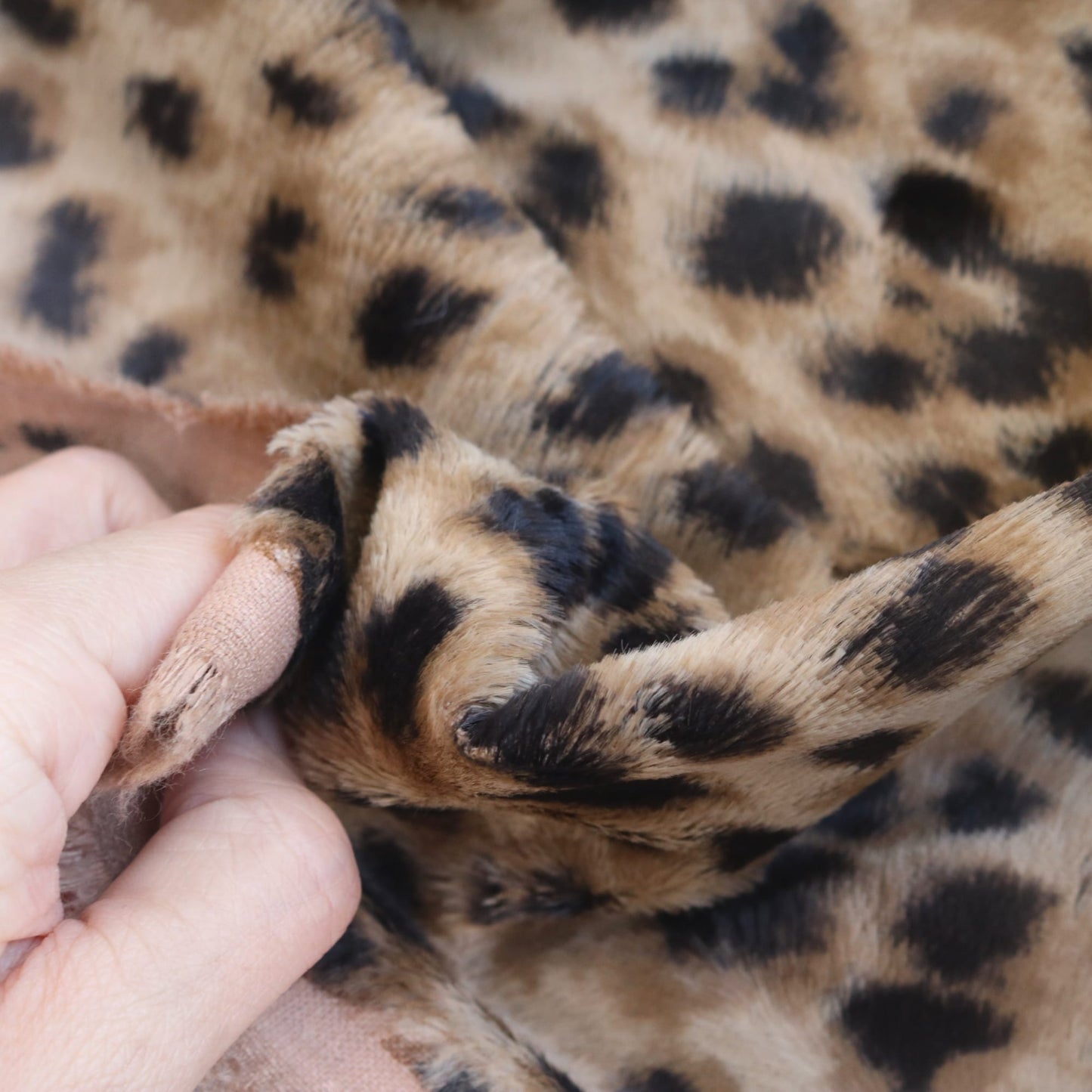 6mm Italian Viscose Leopard Print A57