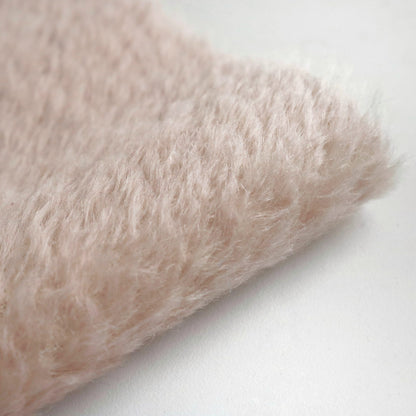 (Yard) 10mm Light Pink mohair fabric A46