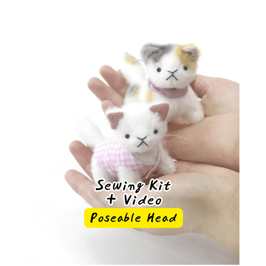Mini Cat Sewing Pattern + Video