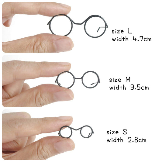 6pcs Mini Wire Glasses