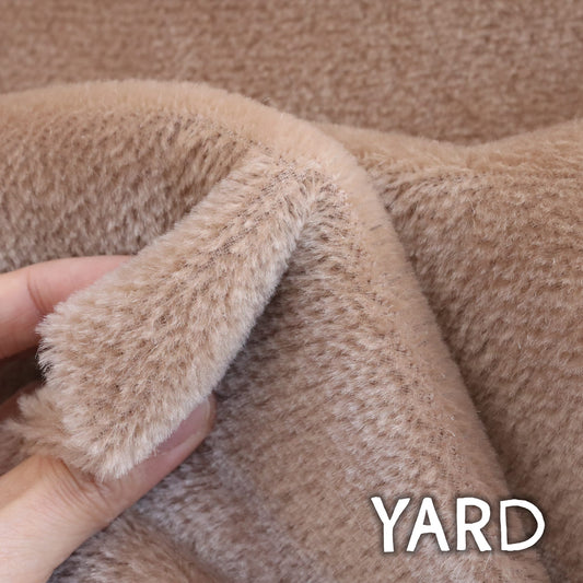 (Yard) Medium dense 5mm mohair fabric A59