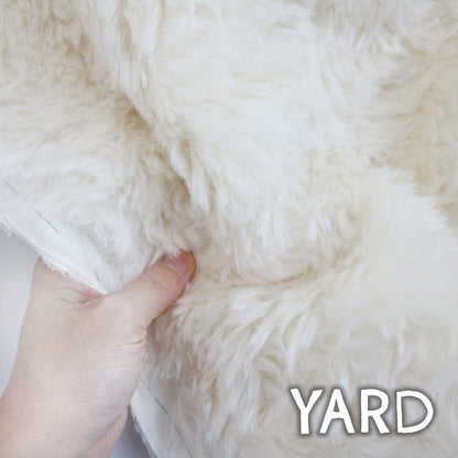 (Yard) Steiff Schulte 20mm fluffy mohair fabric A55