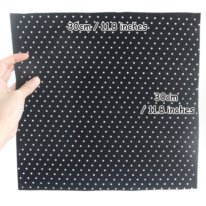 4pcs Polka Dot Felt Sheet 1mm