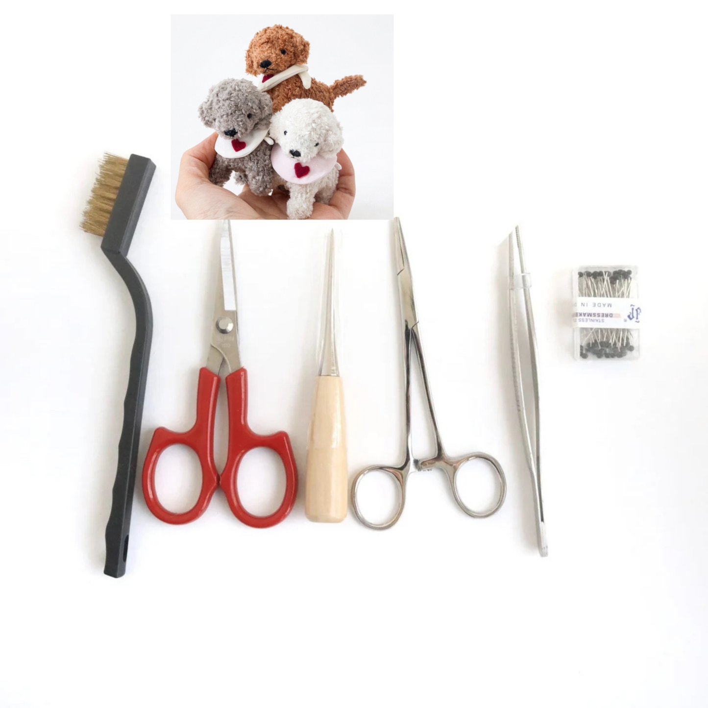 [Pre-order] Baby Poodle Sewing Kit