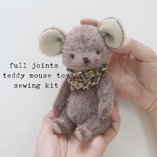 Teddy Mouse Sewing Kit