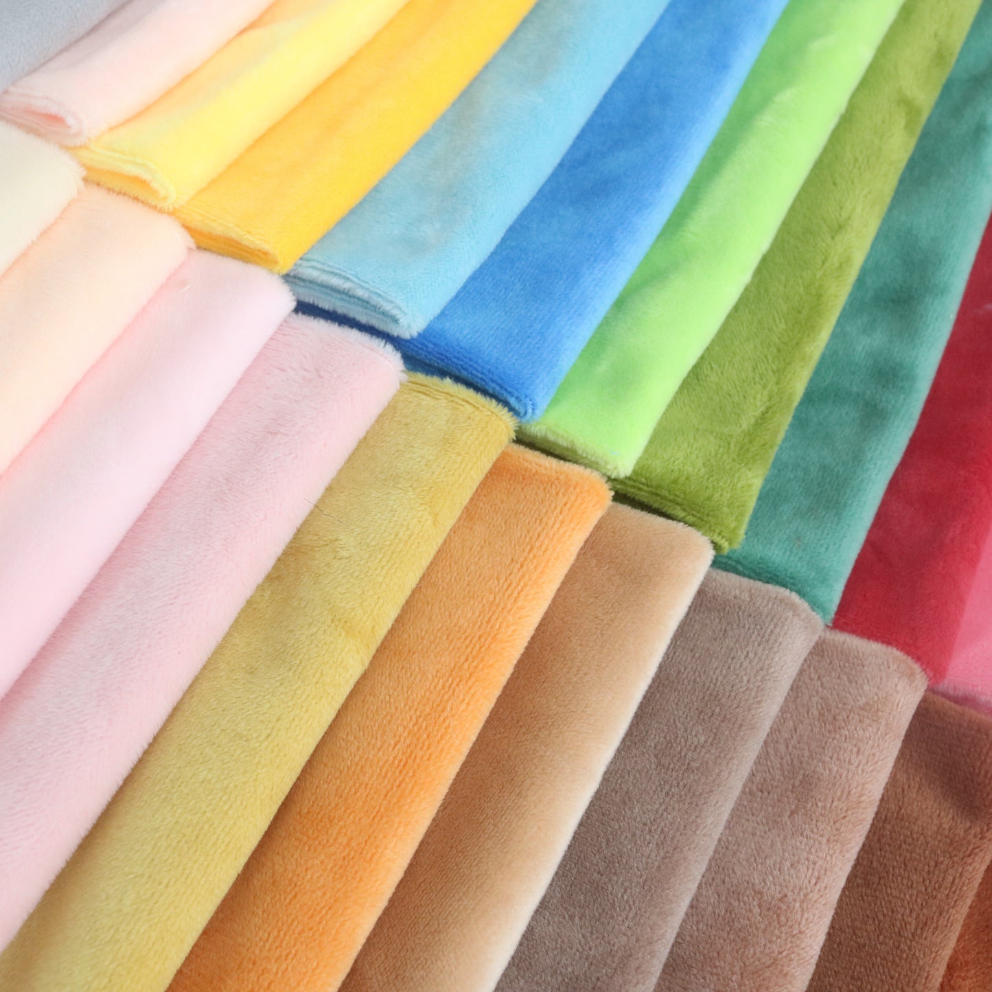 Solid Minky Fabric 1mm M01