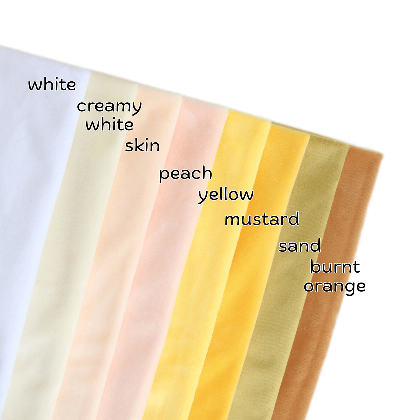 Solid Minky Fabric 1mm M01