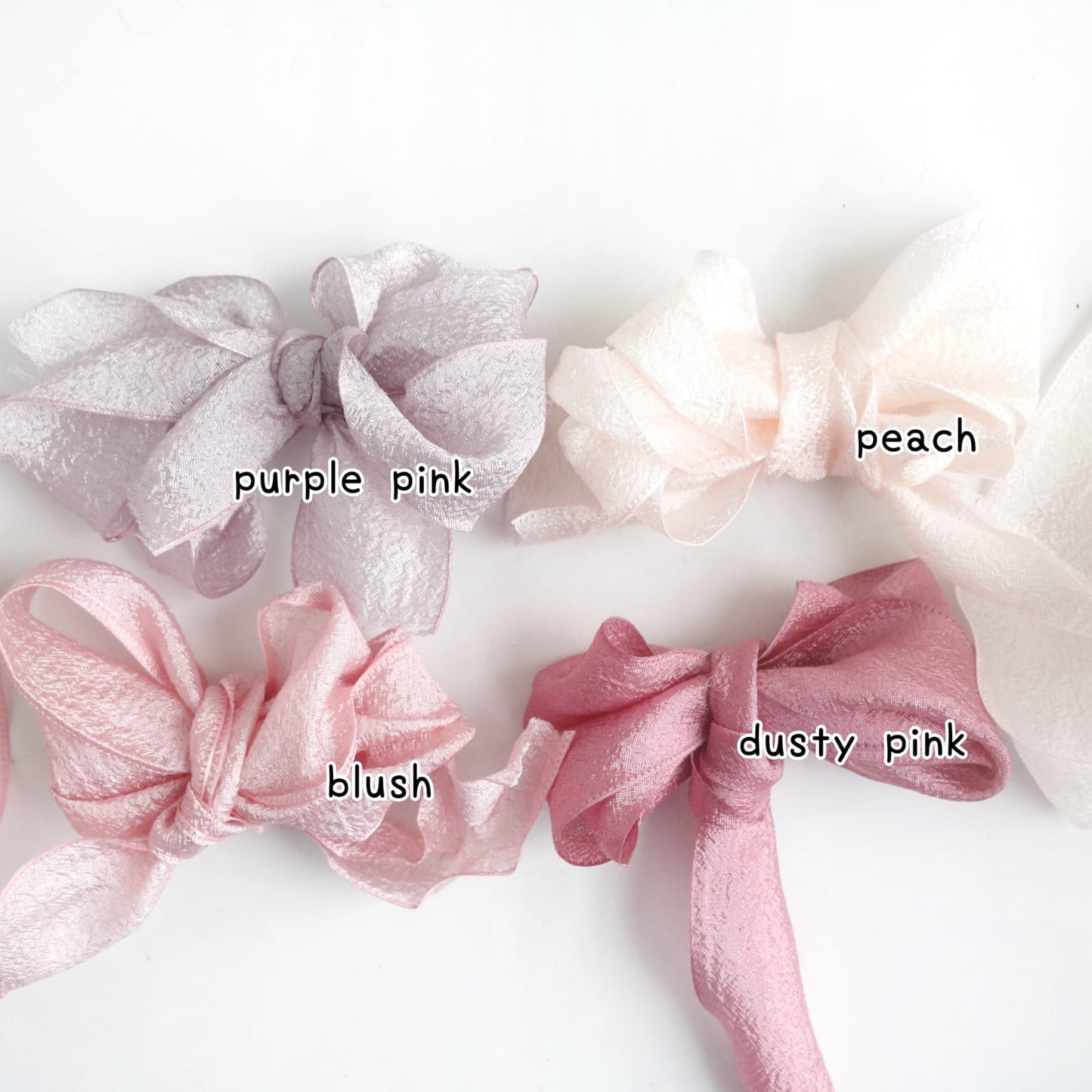 5yards Soft wrinkled ribbon