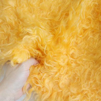 Hand-dyed Steiff Schulte Soft Mohair Fabric A77